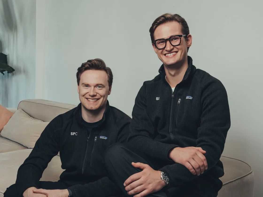 Konstantin Küstermann und Jan Niklas Steg im Büro von Sunpeak Capital