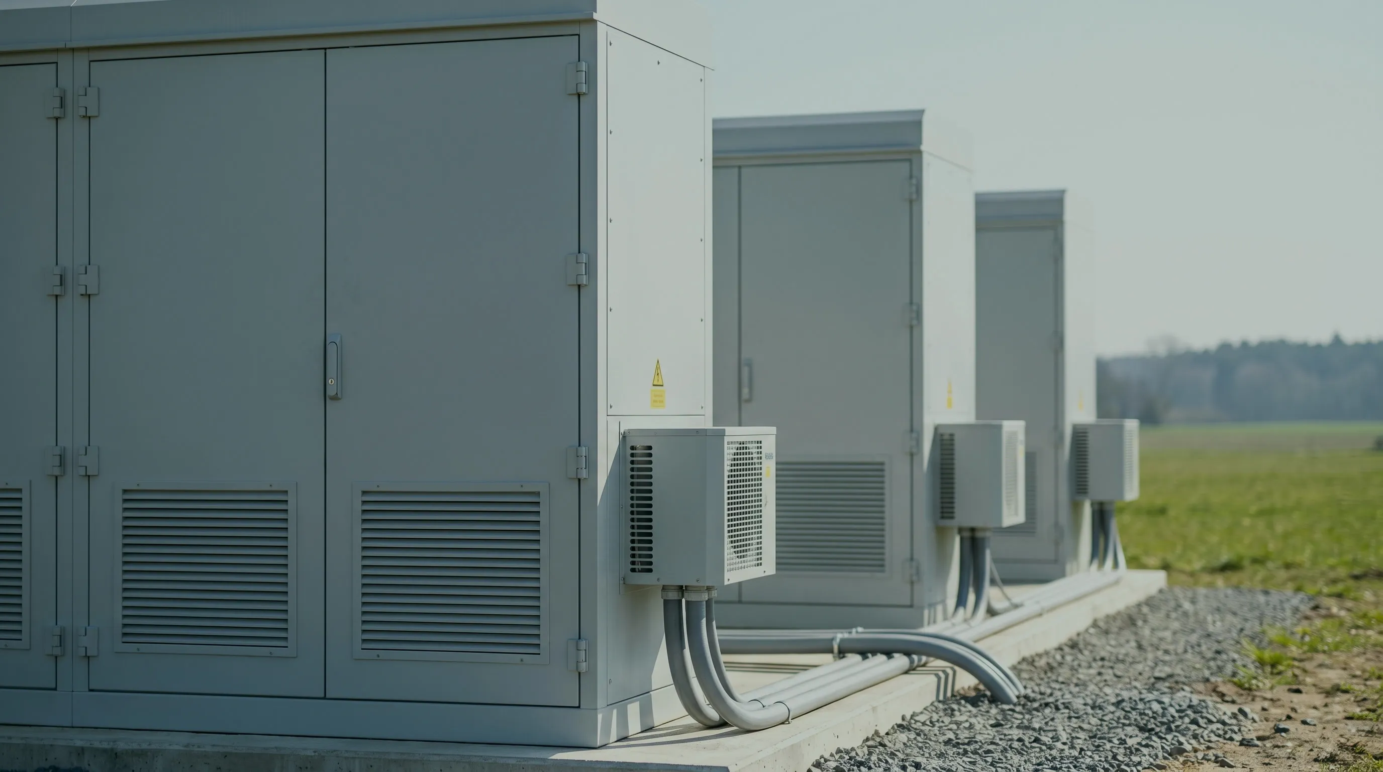 Batteriespeicher-Container des Projekts Bad Bevensen